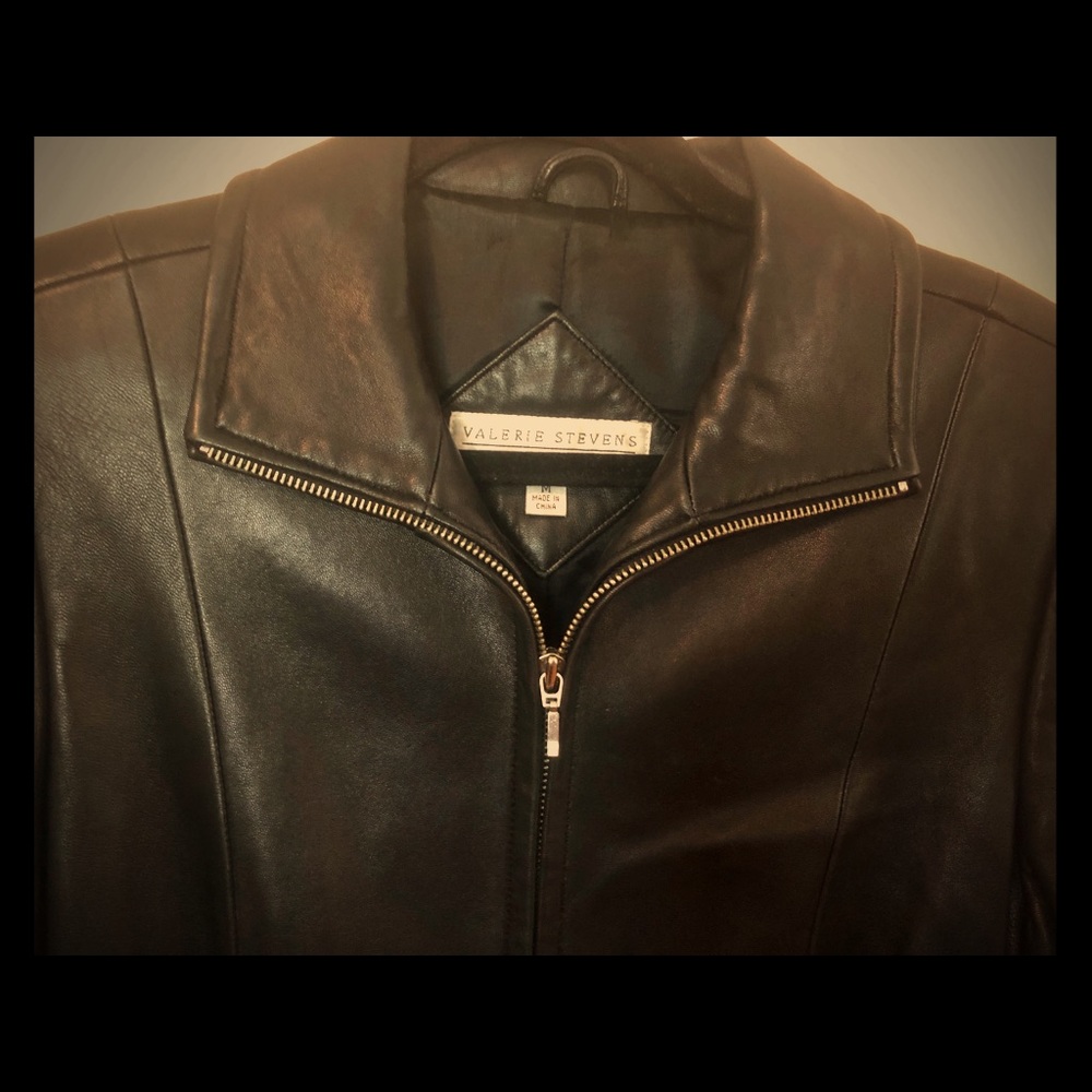 Valerie Stevens Leather Jacket